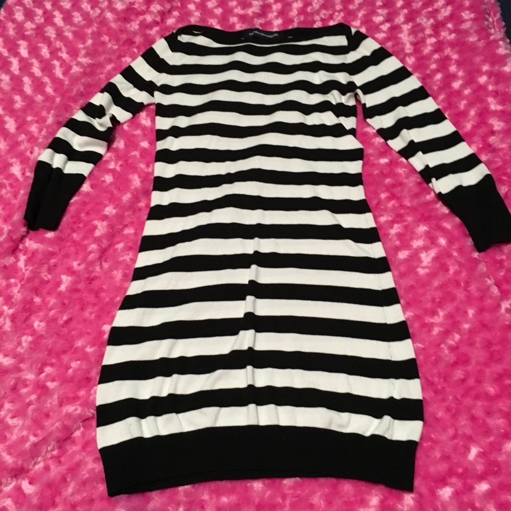 French connection Sweater Dress Sz 10 - Picture 2 of 4